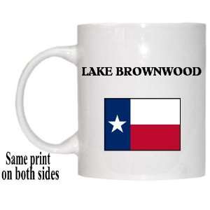 US State Flag   LAKE BROWNWOOD, Texas (TX) Mug Everything 