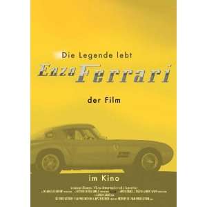  Ferrari Poster Movie German 27x40