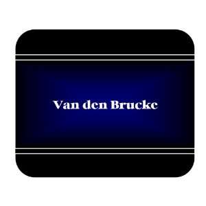    Personalized Name Gift   Van den Brucke Mouse Pad 