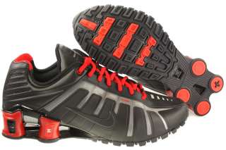 New Men Nike Shox Oleven Black/Red Oleven Running Shoes 429869 004 