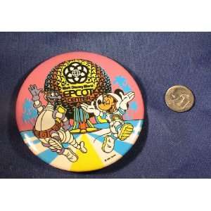  Disney World Vintage Epcot 2 Button 