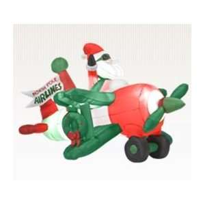  North Pole Airlines Christmas Inflatable