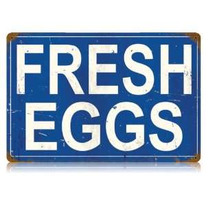  Fresh Eggs Sign   Country Farm Kitchen Sign