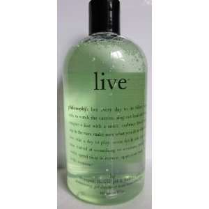   Live Fig Shampoo, shower gel & bubble bath 16oz, new unboxed Beauty