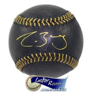   Sox Clay Buchholz Autographed Black & Gold Baseball