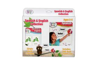 Brainy Baby Spanish Collection (DVD, Book, Flashcards)  