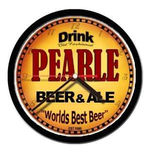  PEARLE beer and ale cerveza wall clock 
