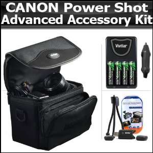  Advanced Accessory Kit For Canon PowerShot SX20IS SX20 IS 