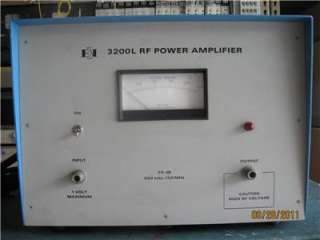 ENI 3200L RF Power Amplifier 250KHz   150MHz 55dB 200Watts  