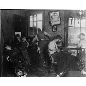 Sweatshop in Ludlow Street Tenement,New York,c1889,Jacob 
