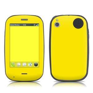  State Yellow Design Protective Skin Decal Sticker for Palm Pre Plus 