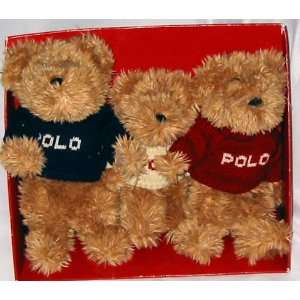  Limited Edition Ralph Lauren Bears That Care Set of 3 