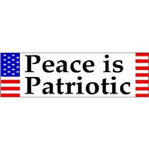   is patriotic FUNNY NEW QUALITY USA BUMPER STICKER 
