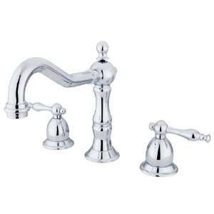 Kingston Brass KS1971NL Heritage Wide Spread Lavatory Faucet with 