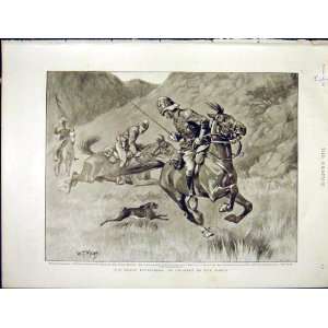  Buner Expedition Cavalry Tanga Pass Print 1898
