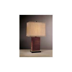  Minka Ambience 12152 0 One Light Table Lamp in Distressed 