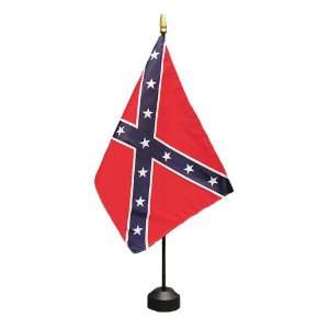  Navy Jack Confederate Flag 12X18 Inch Mounted Plastic 