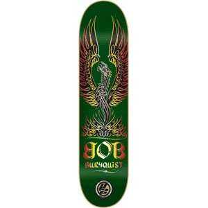  Flip Burnquist Golden Phoenix Skateboard Deck   8.5 P2 
