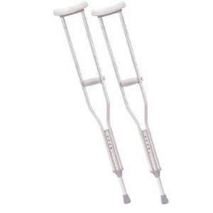  Drive Medical Push Button Aluminum Crutches Hand Grips And 