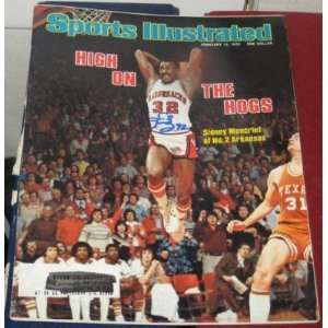  1978 Sidney Moncrief Arkansas Razorbacks SIGNED Sports 