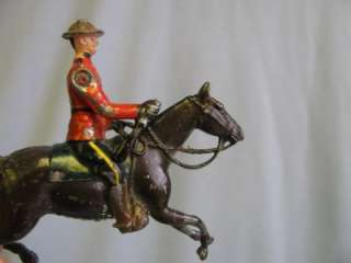 Vintage BRITAINS, LTD. CAVALRY & MOUTIES 7 pc Jointed Right Arms 