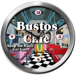  BUSTOS 14 Inch Cafe Metal Clock Quartz Movement Kitchen 