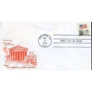 THE Supreme Court Building Stamps Envelope Everything 