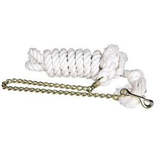    Cotton Rope Leads   3/4 w/20 chain/snap