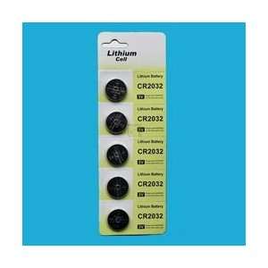 CR2032 BUTTON CELL BATTERIES 5PC. 