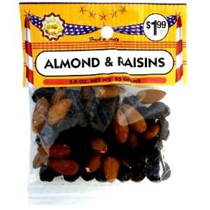  Better Nuts Almond & Raisin $1.99 Bag (Pack of 12) Health 