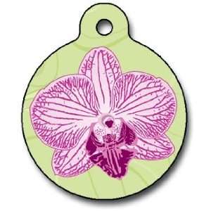  Orchid   Custom Pet ID Tag for Cats and Dogs   Dog Tag Art 