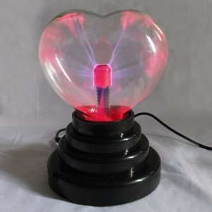  USB Plasma Light Lamp, Heart Shape