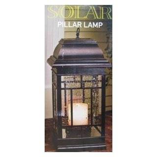 Solar Hanging or Standing Pillar Lamp with LED Bulbs by Solar Light