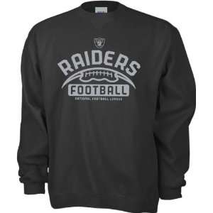  Oakland Raiders  Black  Gym Issue Crewneck Sweatshirt 