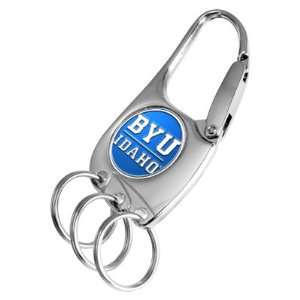  BYU Idaho Vikings 3 Ring Clip Keychain