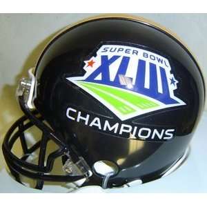  Pittsburgh Steelers Super Bowl 43 Champions Black Mini 
