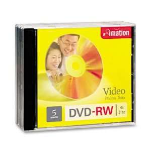  Imation DVD RW Discs IMN17345 Electronics