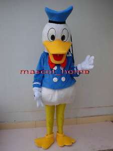Professional New Donald Duck Mascot Costume Cartoon Sui  