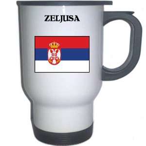  Serbia   ZELJUSA White Stainless Steel Mug Everything 