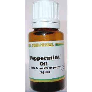  Peppermint Oil, 100% Pure Essential Oil, 15ml, Huile de 