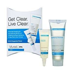 Murad Get Clear. Live Clear. Acne Kit   Clarifying Cleanser, 1 oz 