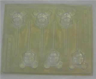 MICKEY MOUSE SUCKER LOLLY POP CANDY MOLD PAN  