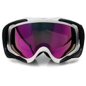 Charming Weatherproof Purple Tinted Wrap Around Lens Winter Sport Ski 
