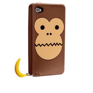 Case Mate Bubbles   Silicone iPhone 4 Case (Brown)  