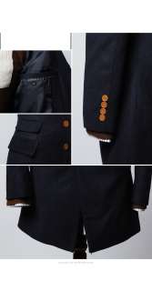 Mens fashion blazer coat jacket 2color 2011 new model (sz us XS,S,M 