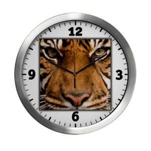  Modern Wall Clock Sumatran Tiger Face 