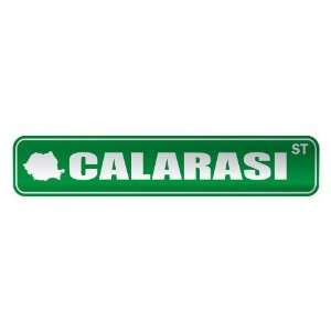   CALARASI ST  STREET SIGN CITY ROMANIA