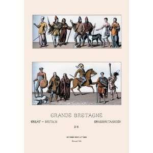   By Buyenlarge Tribes of Great Britain 24x36 Giclee