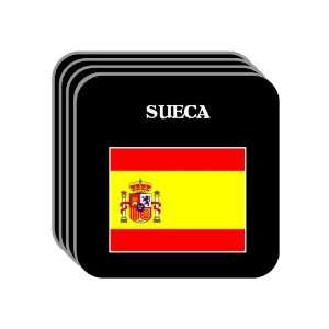  Spain [Espana]   SUECA Set of 4 Mini Mousepad Coasters 