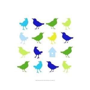  Animal Sudoku in Blue I by Chariklia Zarris 13x19 Kitchen 